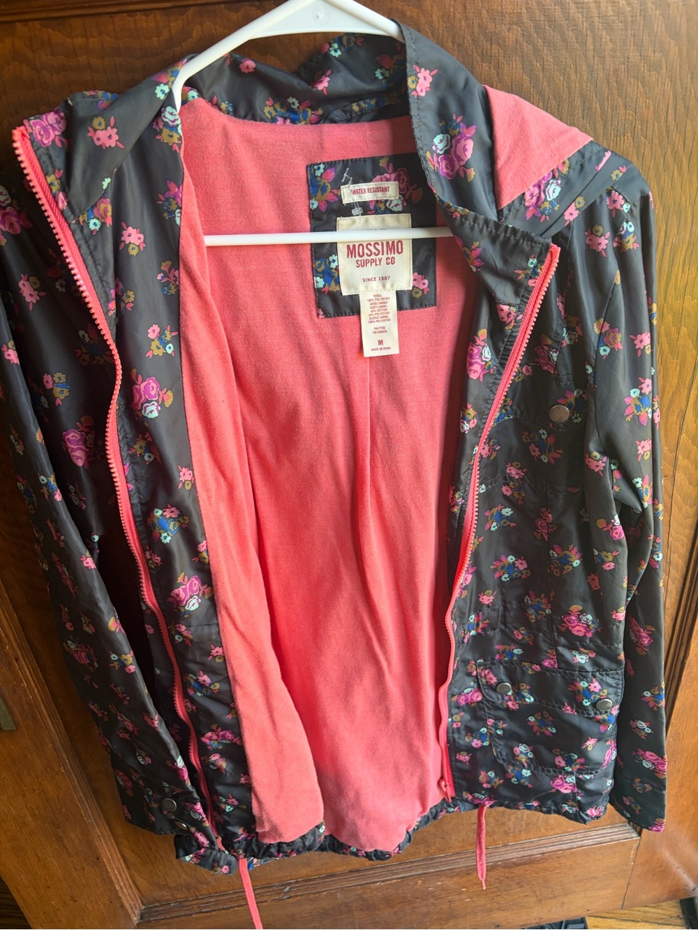 Floral Hooded spring Jacket
